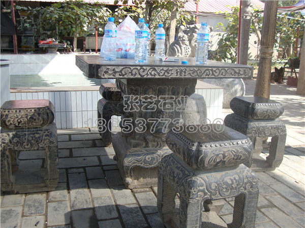 廣場石桌石凳加工