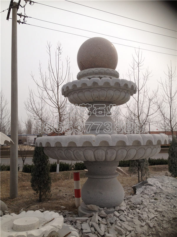 石雕水缽噴泉加工