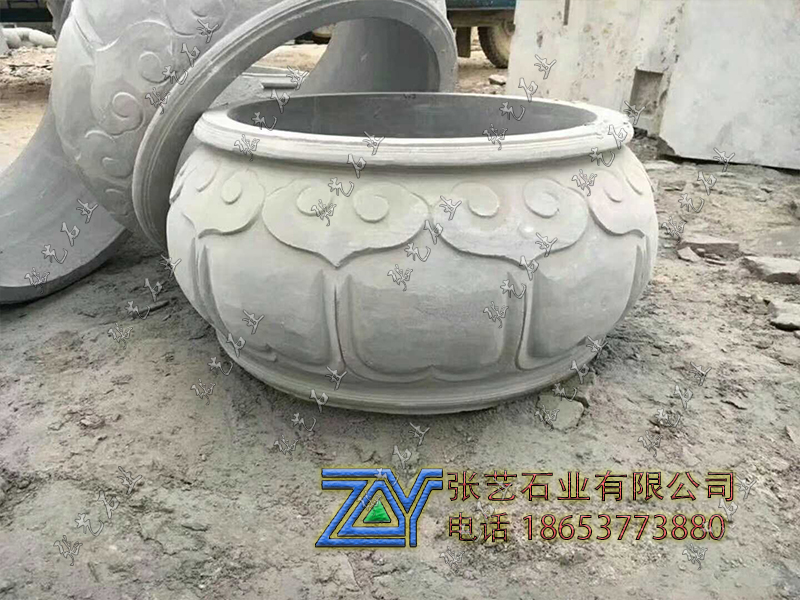 仿古包柱石，抱柱石