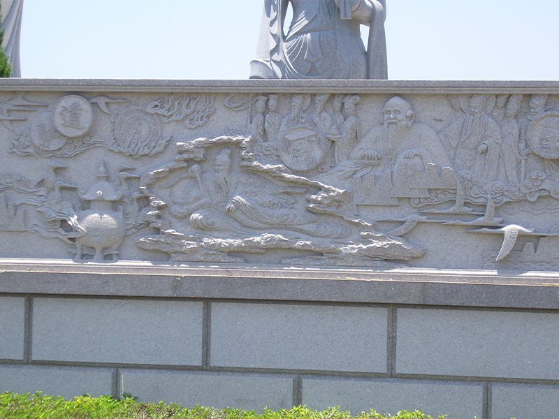 浮雕壁畫中表現(xiàn)儒家思想的石雕壁畫