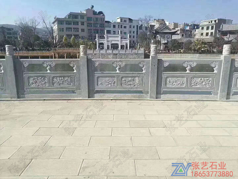 青石欄桿廠家-青石護欄安裝