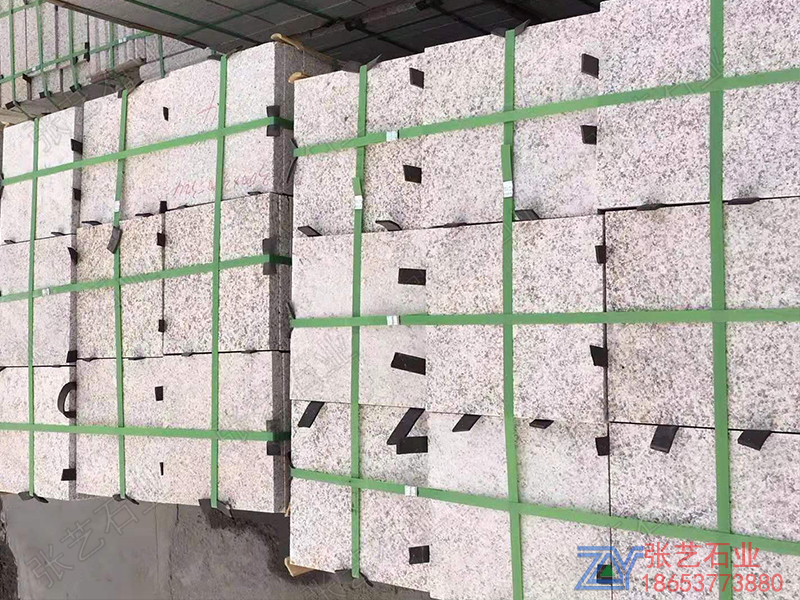 白銹石火燒面加工