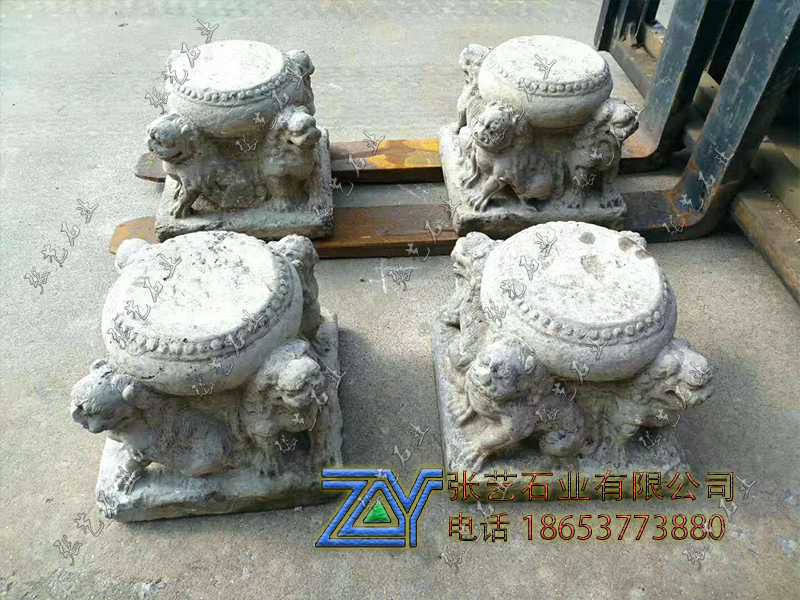 仿古柱頂石 柱墩石、柱腳石、柱基石