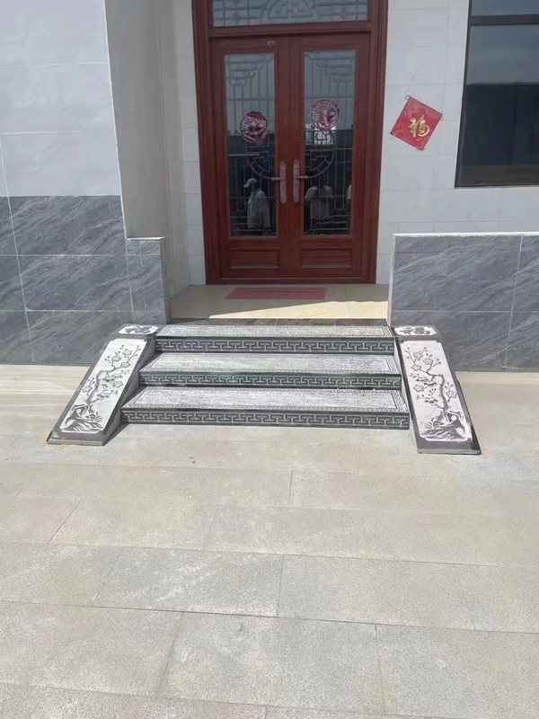 中式庭院青石臺(tái)階石