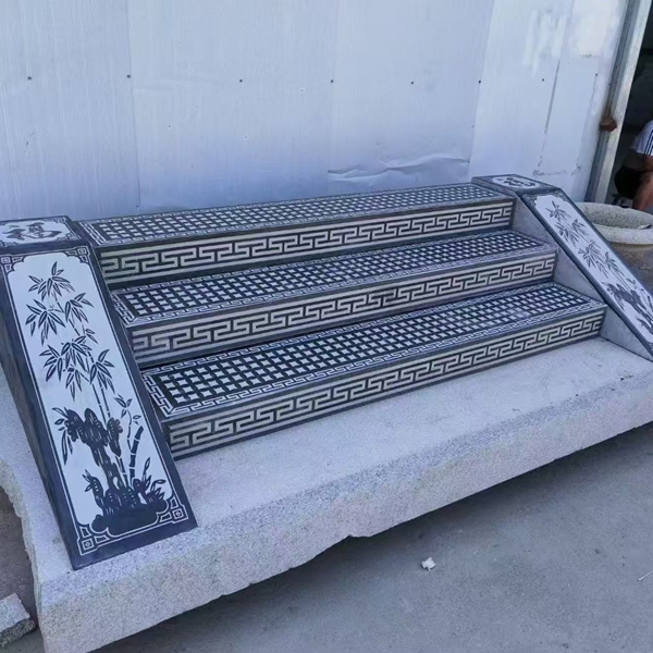 青石祥云臺(tái)階石